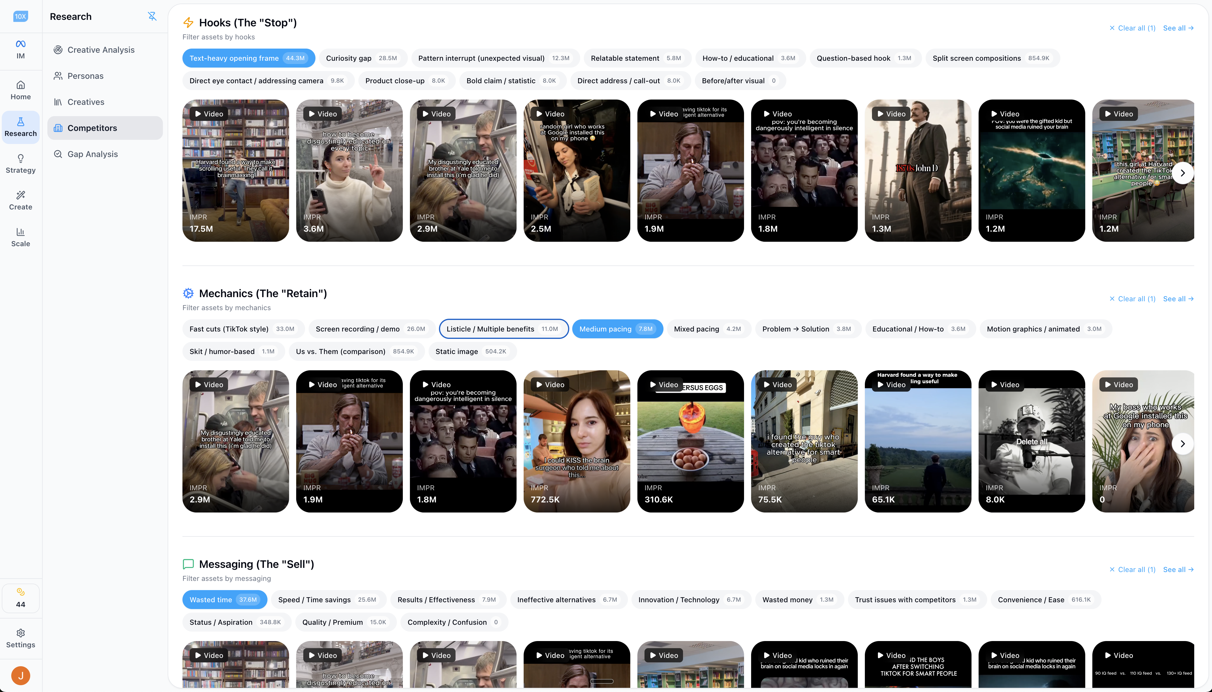 Intelligence Agent - Analyzing competitor ads and finding winning patterns